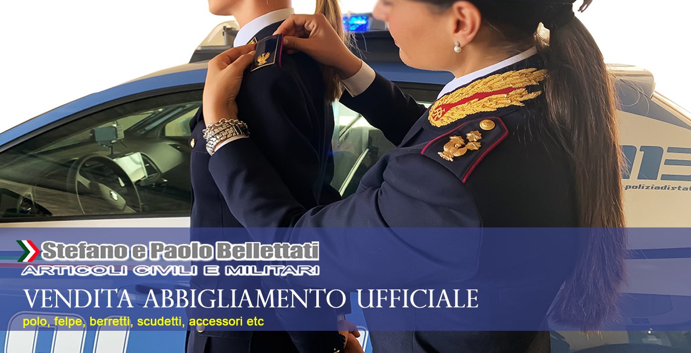 Abbigliamento ufficiale Polizia di Stato - Articoli Militari Bellettati Roma
