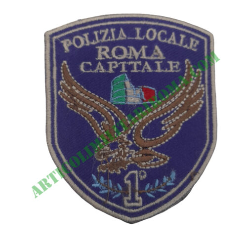 PATCH VELCRO 1 GRUPPO TREVI POLIZIA LOCALE ROMA