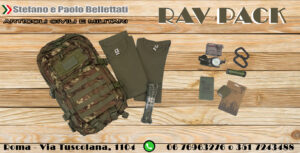 Scopri di più sull'articolo Cosa Portare al RAV? Scopri il Kit Essenziale da Articoli Militari Bellattati a Roma