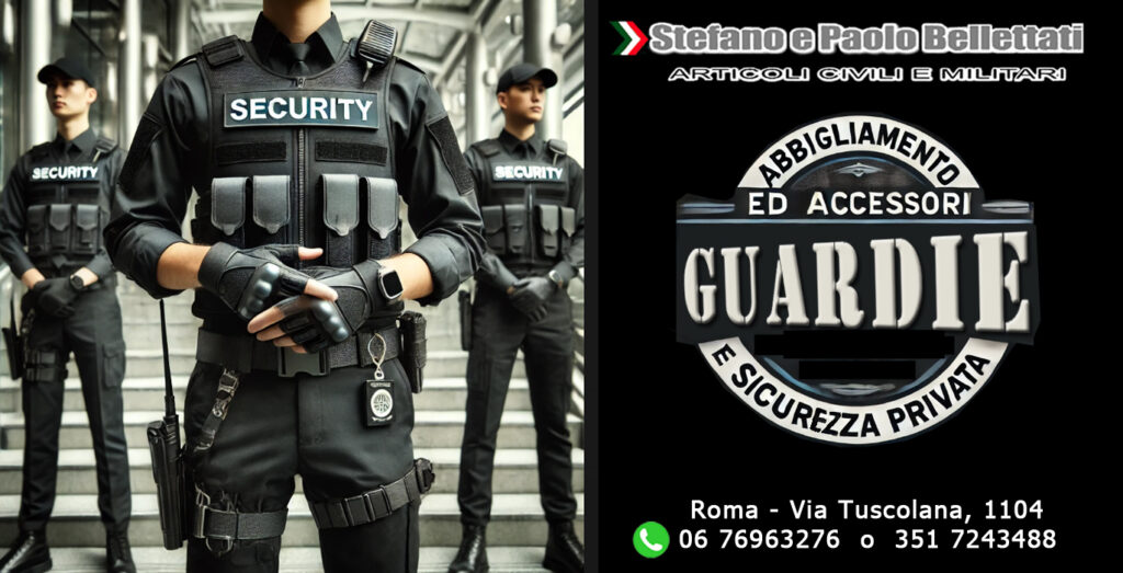 Scopri di più sull'articolo Guardie Giurate e Sicurezza Privata Roma