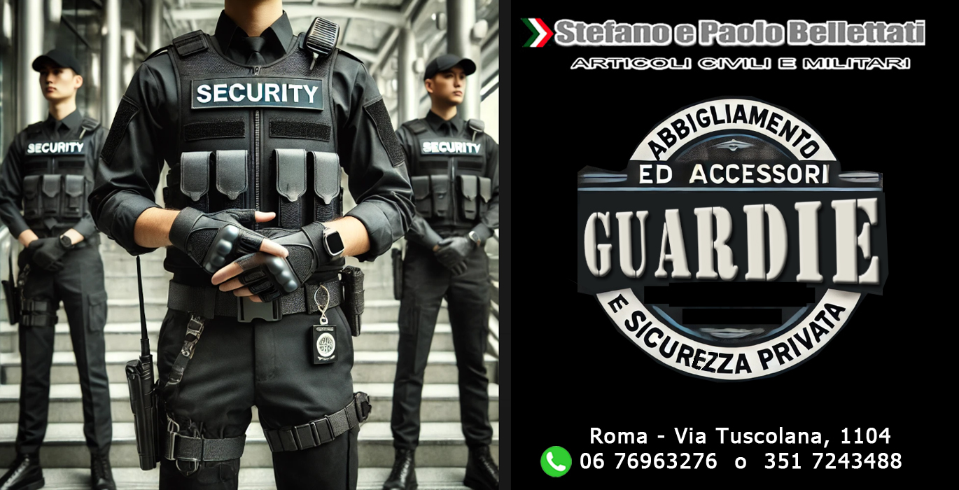 Al momento stai visualizzando Guardie Giurate e Sicurezza Privata Roma